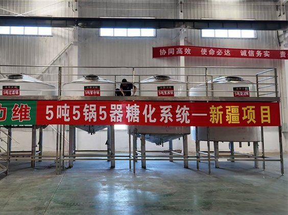 岱山精酿啤酒设备厂—5吨精酿啤酒设备—新疆项目